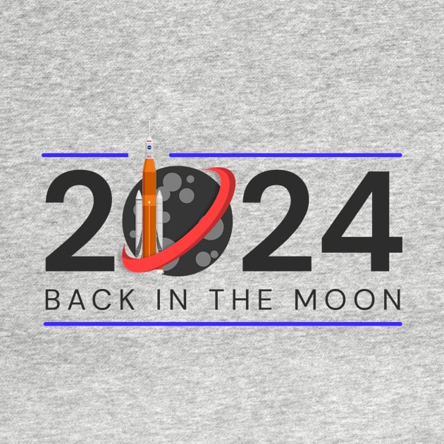 Nasa Artemis 2024 Back In The Moon by OnShare